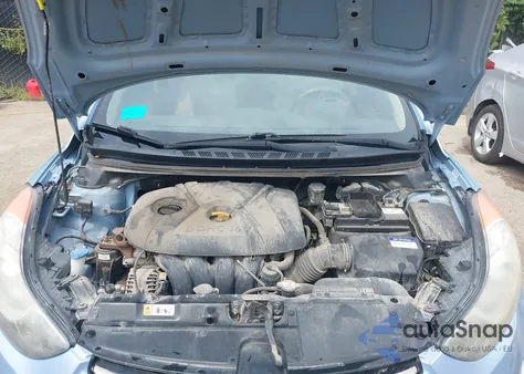 2012 Hyundai Elantra Limited (Ulsan Plant) from USA, damaged, VIN KMHDH4AEXCU349851